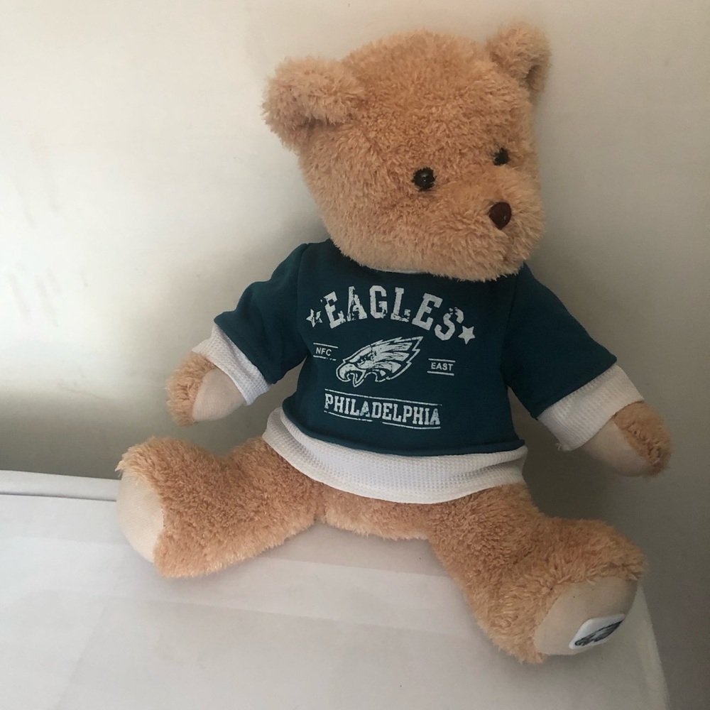 Philadelphia Eagles Plush Decorative Bear